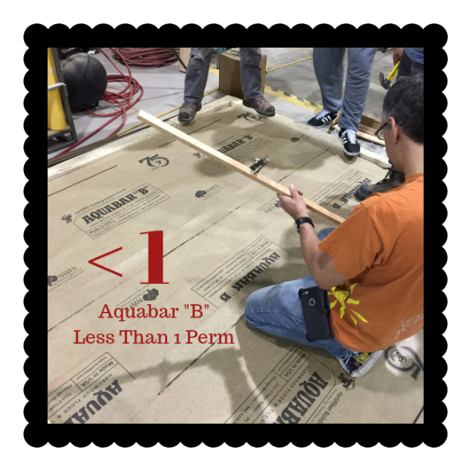 Tested and Proven the importance of perm ratings Fortifiber Flooring